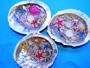 Abalone Resin Sea Theme Size13cm