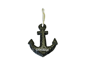 Anchor – crushed seashells and resin