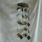 Chime Polished Abalone with Polished Diamond Shaped Abalone Shells