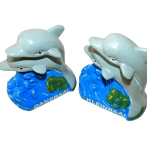 Dolphin Double Statue