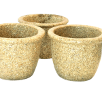 Flower Pots Light Beige Size17cmX22cm