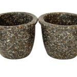 Flower Pots Black Mussel Size17cmX22cm