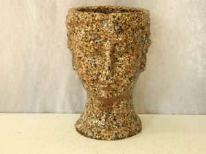 Head Planter Lady Size23cmX14cm Sarmaticus
