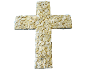 Mosaic Mirror – Cross Shells
