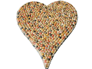 Mosaic Heart Size23cmX22cm