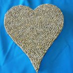 Mosaic Mirror – Heart Sea Shells