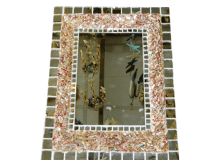Mosaic Mirror – Sea Shells