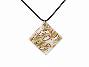Necklace - Abalone Diamond Shape CodeJN020
