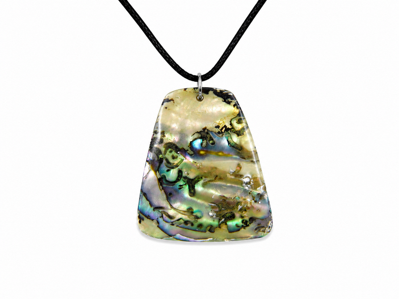 Necklace – Abalone Oblong CodeJN008