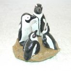 Penguin Family Statue Small