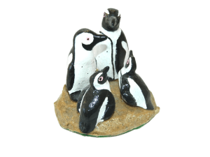Penguin Family Statue Small