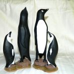 Penguin Mother and Child Statue