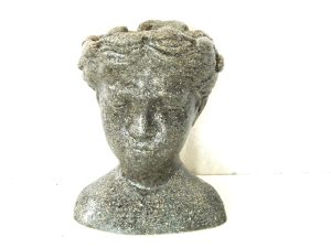 Head Planters Princess Size23cmX18cm Grey