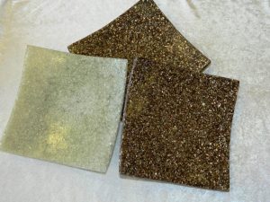 Serving Dish – crushed seashells and resin