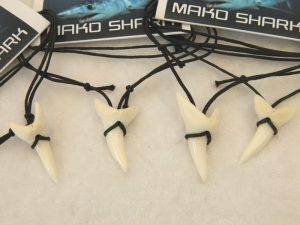 Mako Shark Tooth Rope Necklace