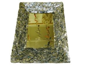 Mosaic Mirror Oblong – Sea Shells