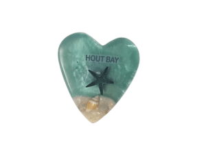 Magnet Heart Starfish Turquoise CodeM192