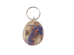 Keyring Oval Sea Horse CodeKR107