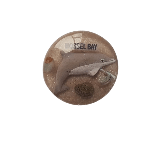 Magnet – Round Dolphin Sand CodeM113