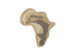 Magnet South Africa Dolphin WhiteCodeM263