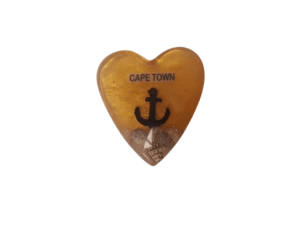 Magnet Heart Anchor Gold CodeM178