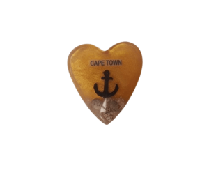 Magnet Heart Anchor Gold CodeM178