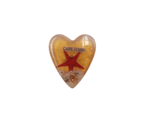 Magnet Heart Starfish Gold CodeM190