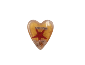 Magnet Heart Starfish Gold CodeM190