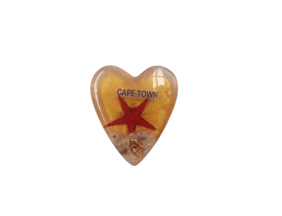 Magnet – Heart Starfish Gold CodeM190