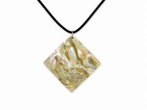 Necklace - Abalone Diamond Shape CodeJN025