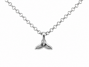 Necklace - Whale Tail on Chain CodeJN105
