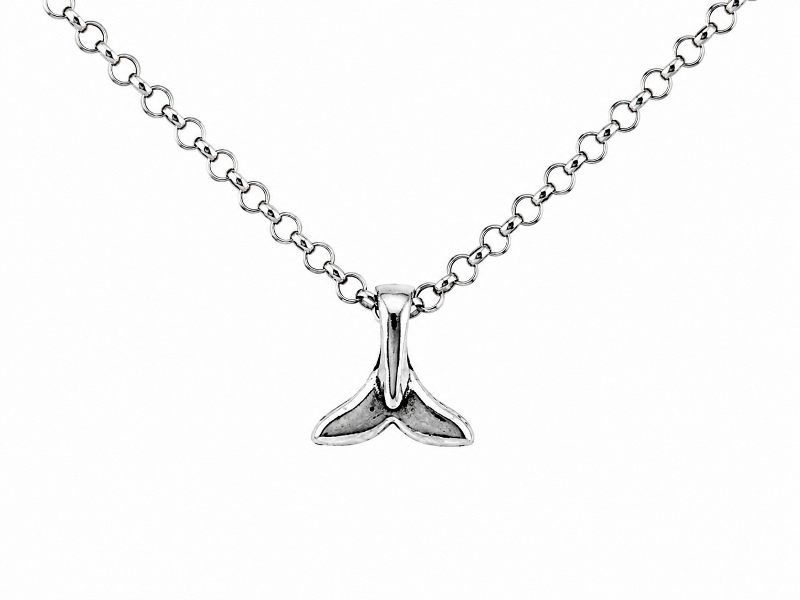 Necklace – Whale Tail on Chain CodeJN105