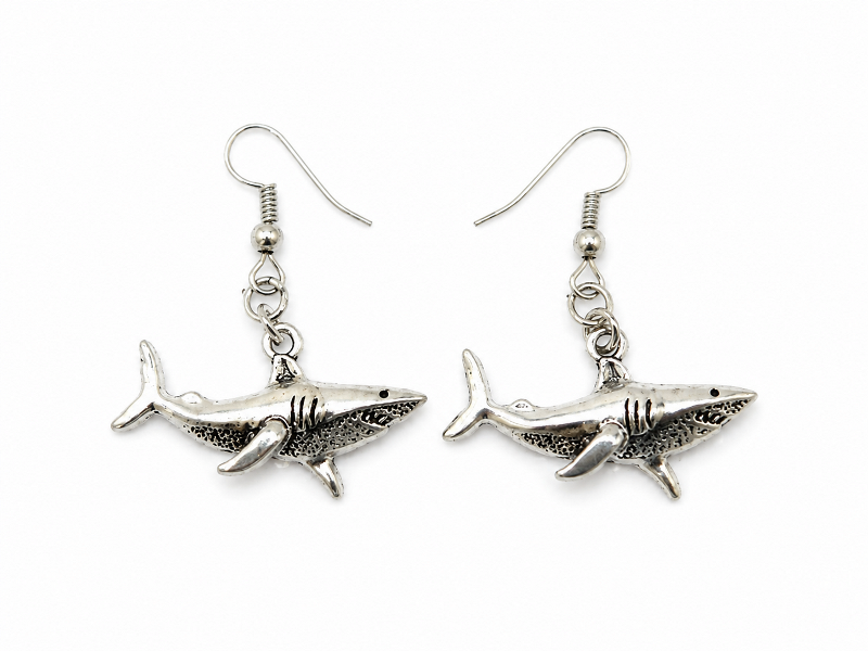 Earrings – Shark Pendant CodeJE084