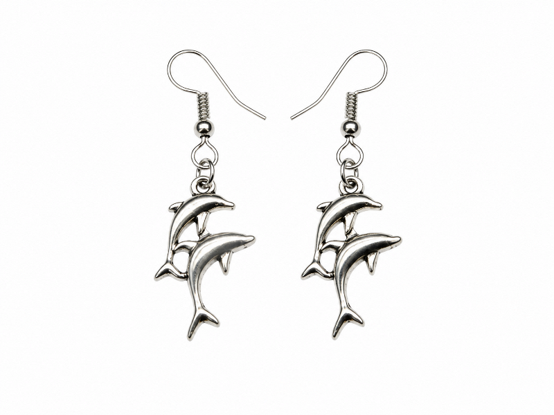 Earring – Dolphin CodeJE076