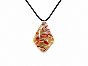 Necklace - Abalone Long Diagonal CodeJN062