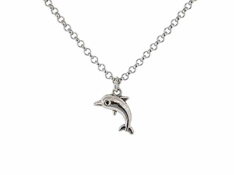 Necklace – Dolphin on Chain CodeJN101