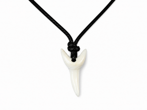 Mako Shark Tooth Necklace Cord Size 2.25-2.75cm Code MS103