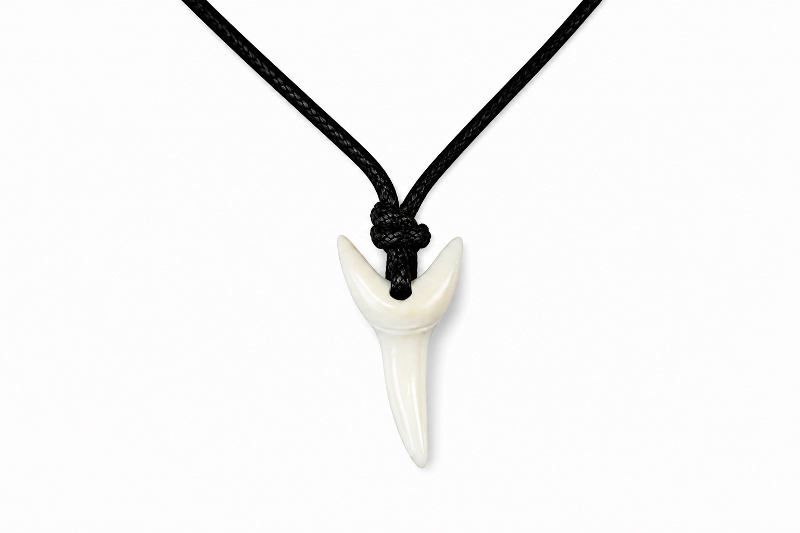 Mako Shark Tooth Necklace Cord Size 2.25-2.75cm Code MS103