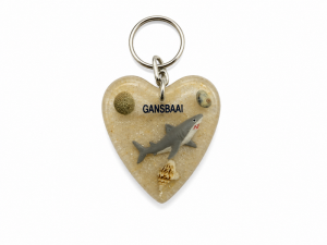 Key Ring - Heart Shark Code KR156