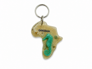 Key Ring - South Africa Shape Sea Horse Code KR183