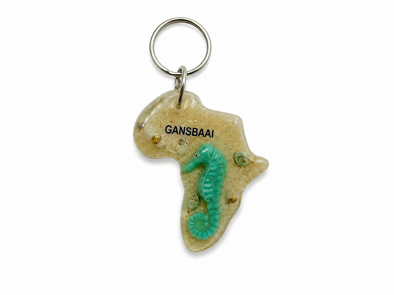 Key Ring – South Africa Shape Sea Horse Code KR183