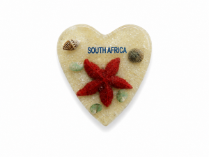 Fridge Magnet - Heart Horned Star Code M196