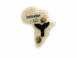 Fridge Magnet - South Africa - Whale Tail CodeM272