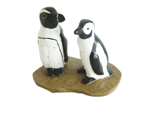 Penguin Double Small Statue